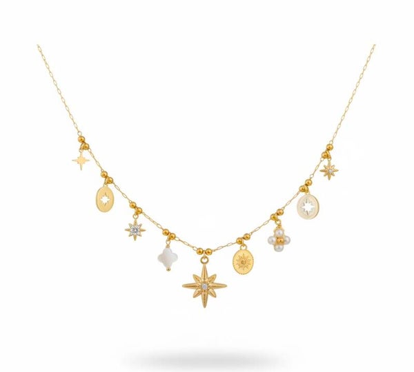 ✨ Collier Léonie – Jardin de Lumière ✨