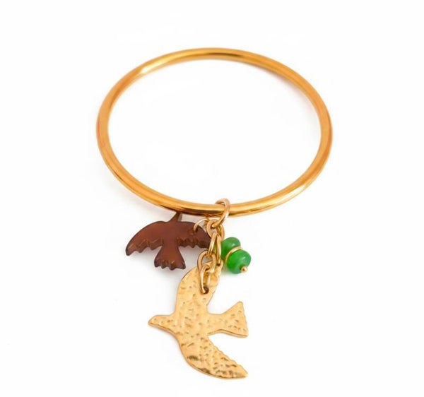 ✨🐢 Bracelets Jonc à Breloques – L'esprit de l'été au poignet 🌴⭐