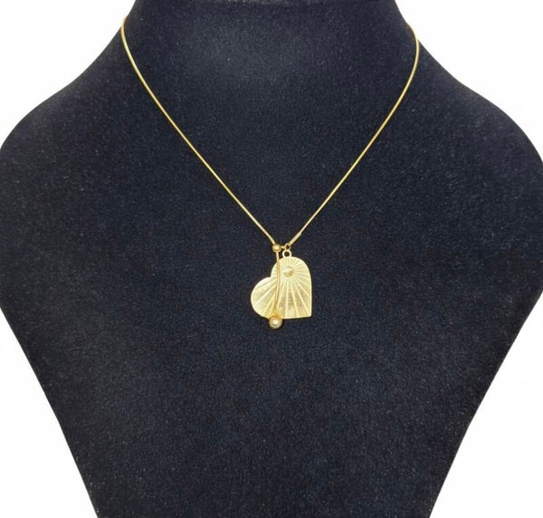 ✨️ Colllier doré pendentif Coeur✨️