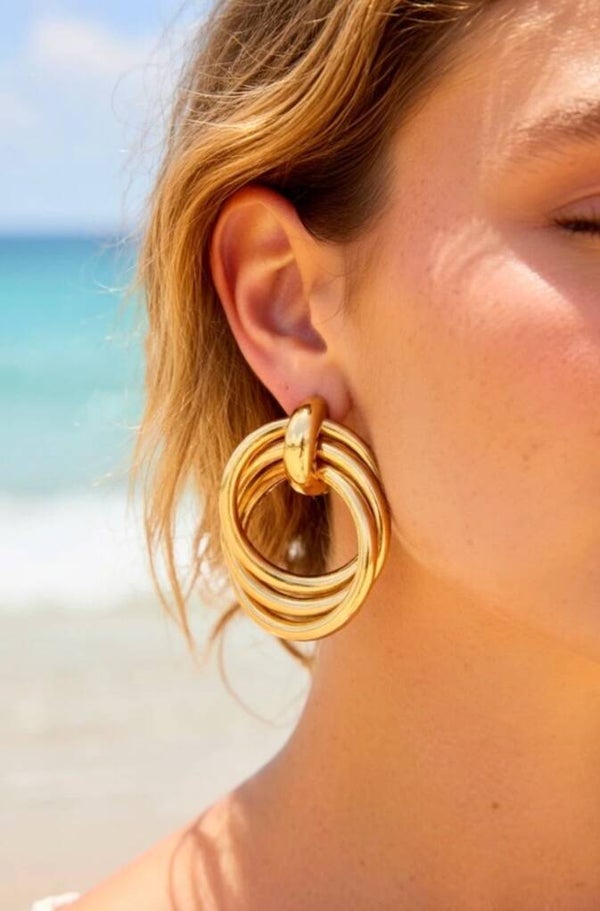 ✨ Boucles d’oreilles XL dorées – À vous de choisir ✨