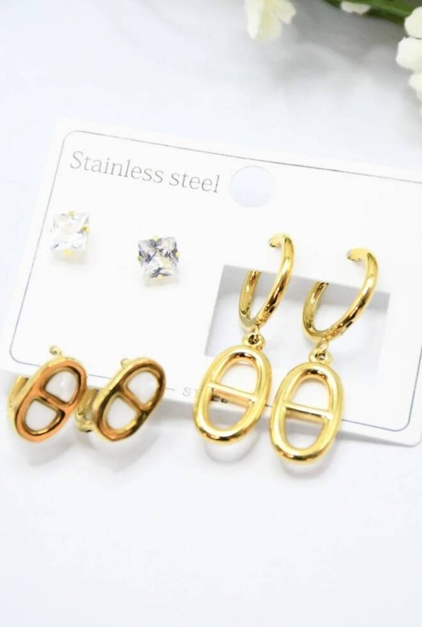 ✨ Retrouvez nos superbes ensembles Trio de boucles d’oreilles ✨