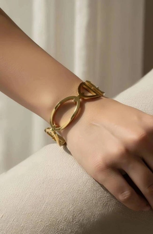 ✨️ Bracelet jonc doré ✨️