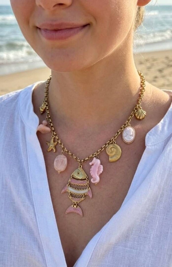✨️ Collier breloques poisson ✨️