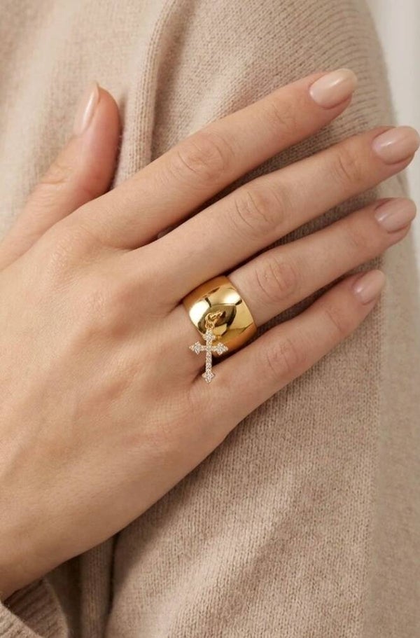 ✨️ Bague breloque chrétienne ✨️