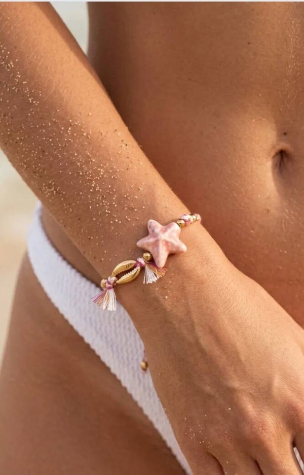 ✨️ Bracelet cordon Coquillages ✨️