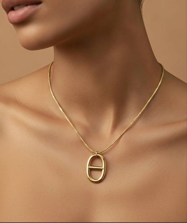 ✨️ Collier cordon maille marine ✨️