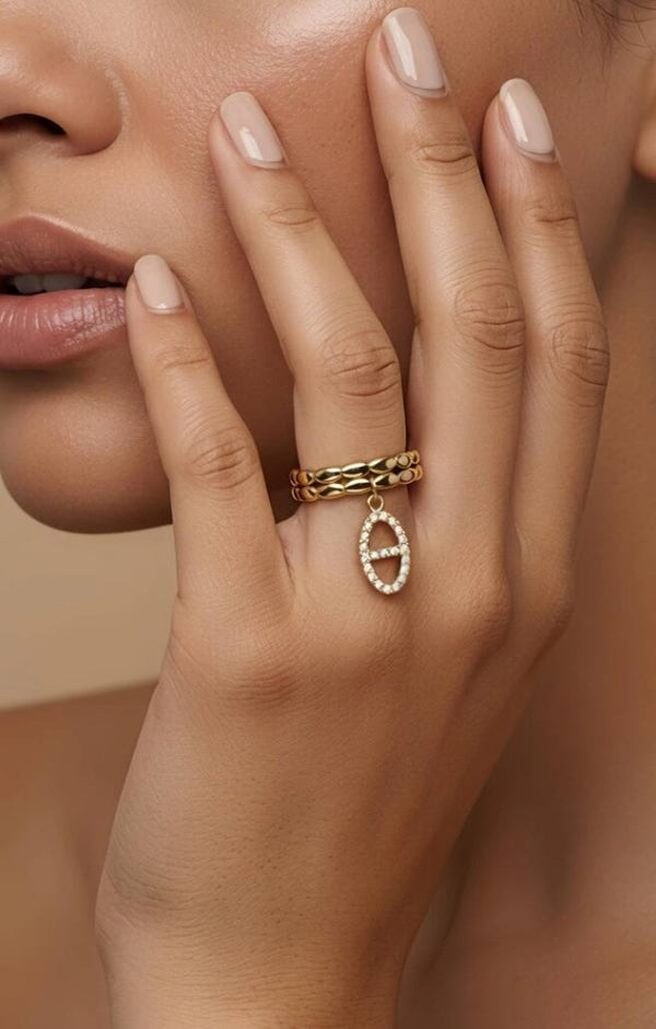 ✨️ Bague maille marine ✨️