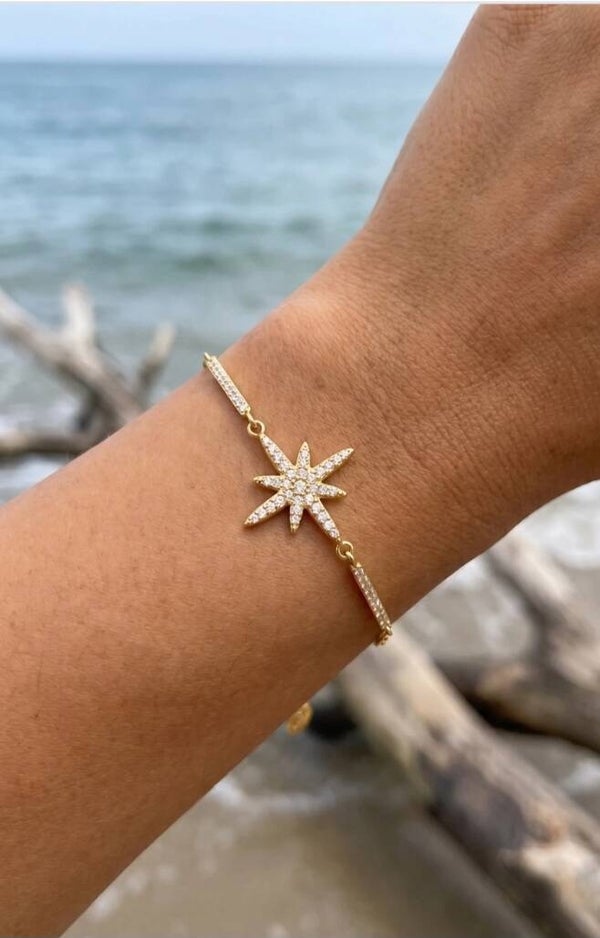✨️ Bracelet Étoile polaire strass ✨️