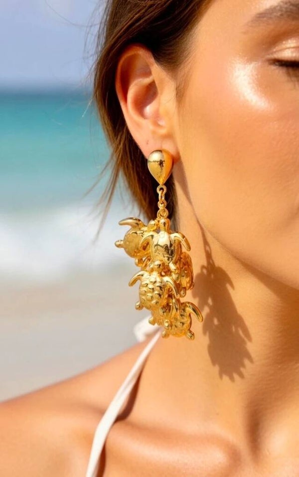 ✨️ boucle d'oreille été doré ✨️
