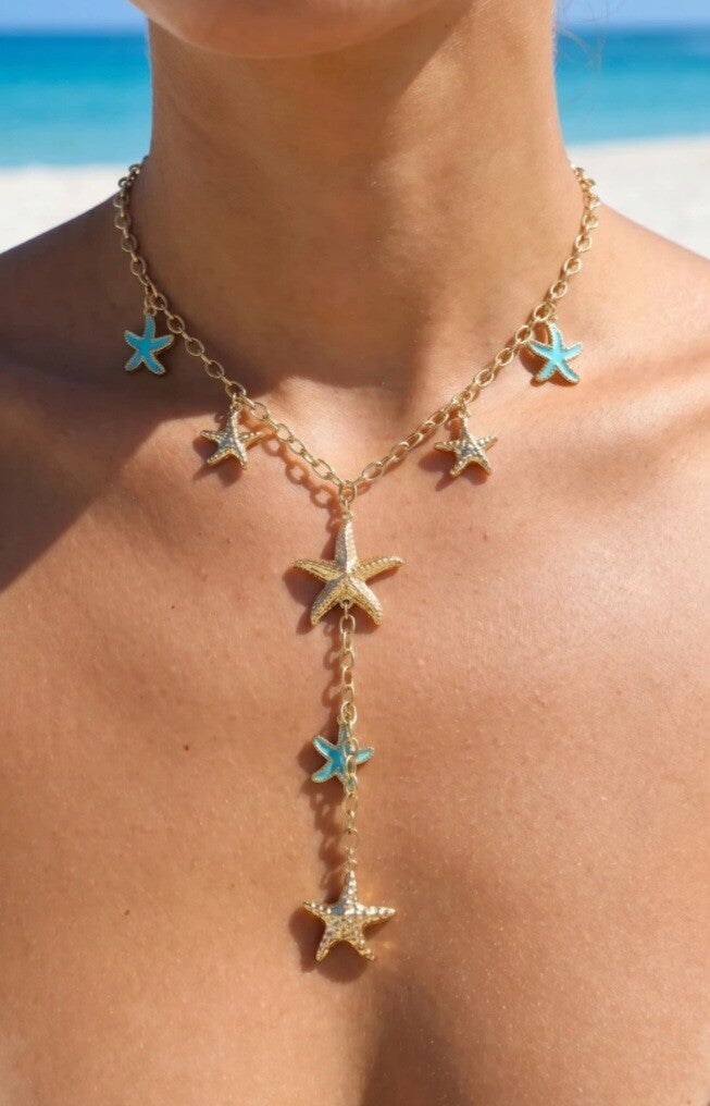 ✨️ Collier Y  / Bracelet étoile de mer✨️