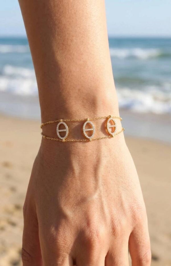 ✨️ Bracelets double doré ✨️