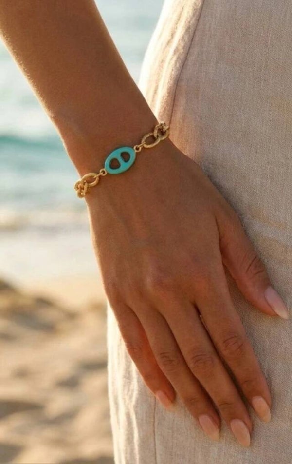 ✨️ Bracelets maillons maille marine✨️