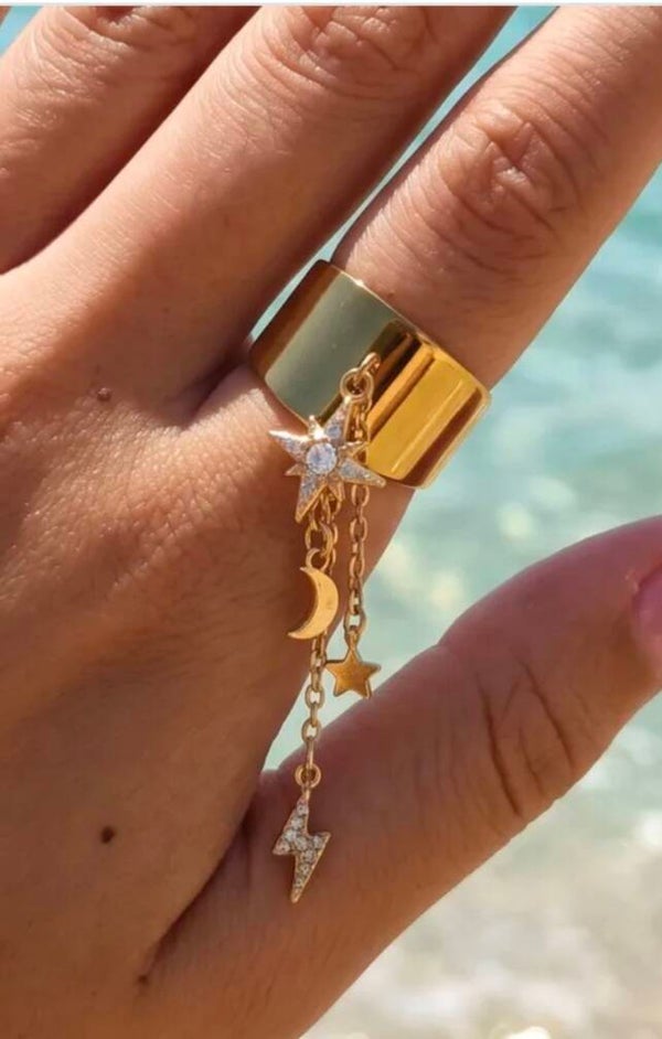 ✨️ Bague multi chaines✨️