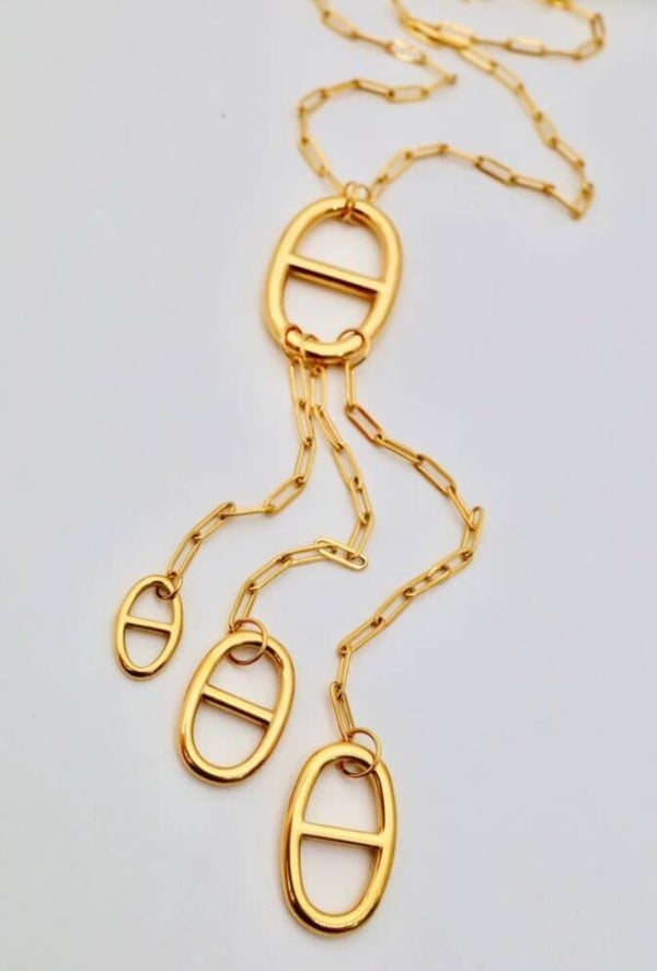✨️ Sautoir maille marine ✨️