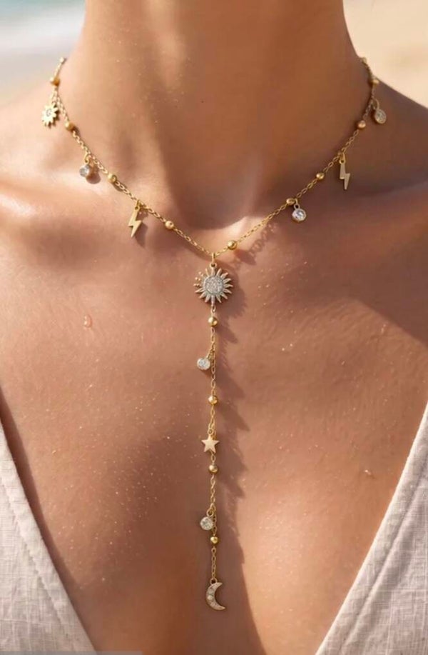 ✨️ Collier soleil Y ✨️