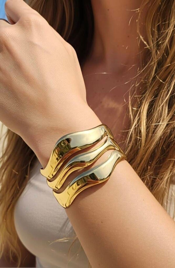 ✨️ Bracelets vague manchette ✨️