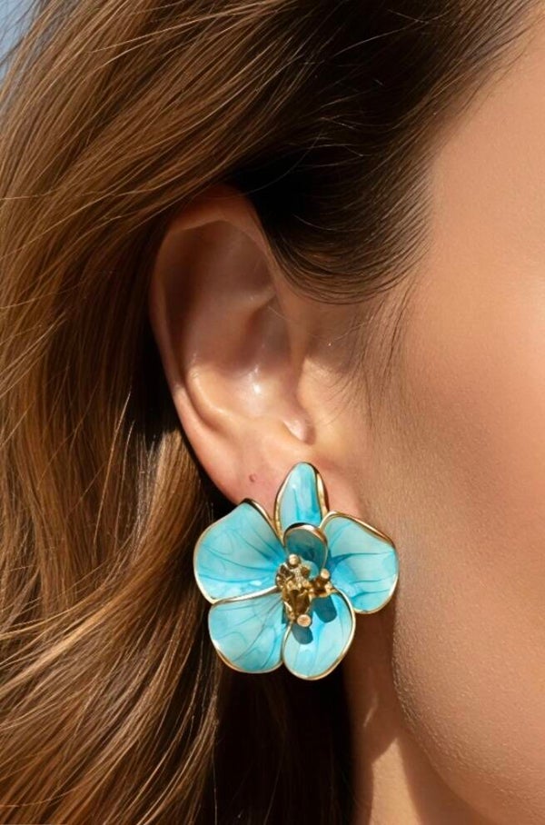 ✨️ Boucle fleurs colorées ✨️