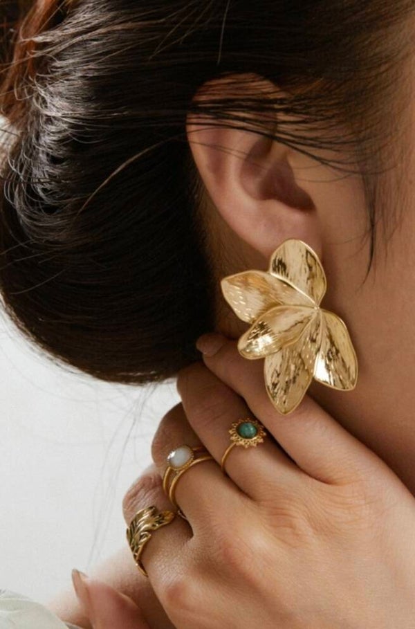 ✨️Boucles d'oreilles puces feuilles - Galadriel✨️