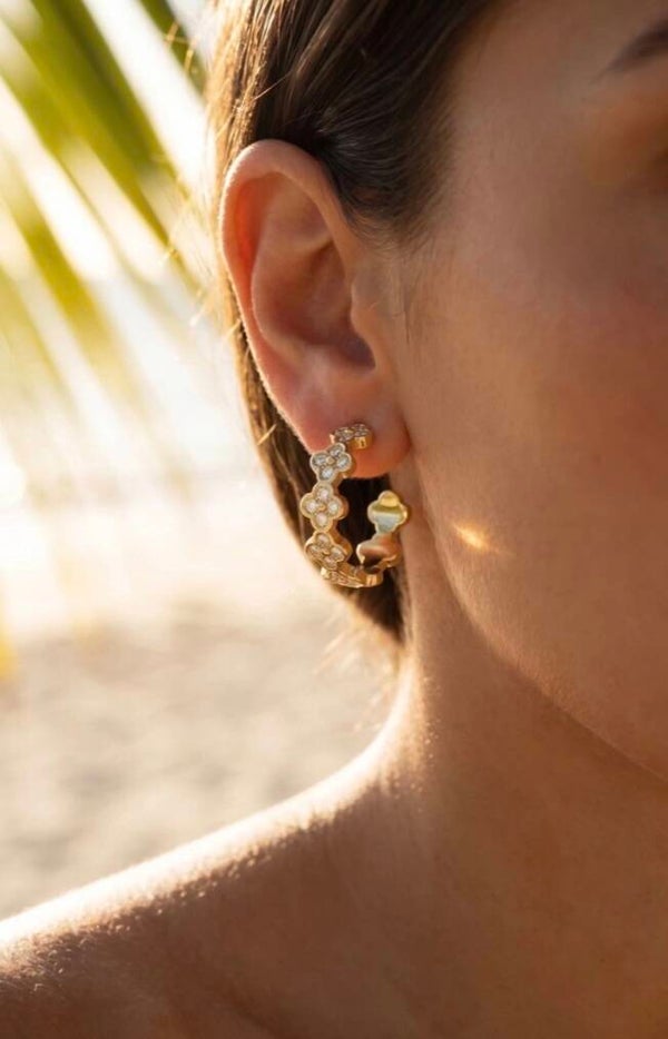 ✨️ Boucle d'oreille Trèfle ✨️