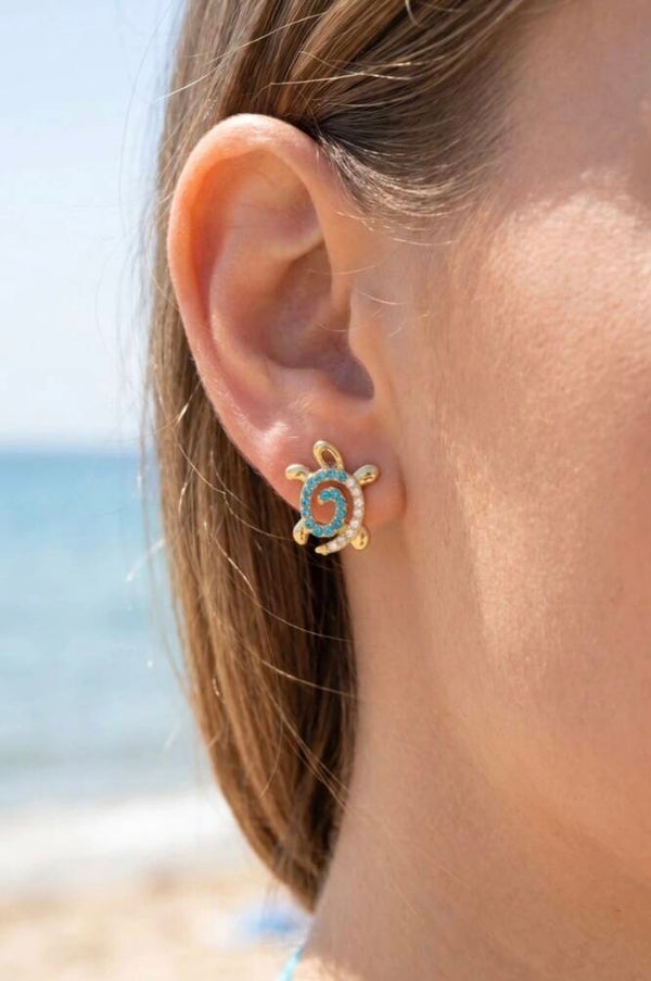 ✨️ Boucles d'oreilles Tortue ✨️