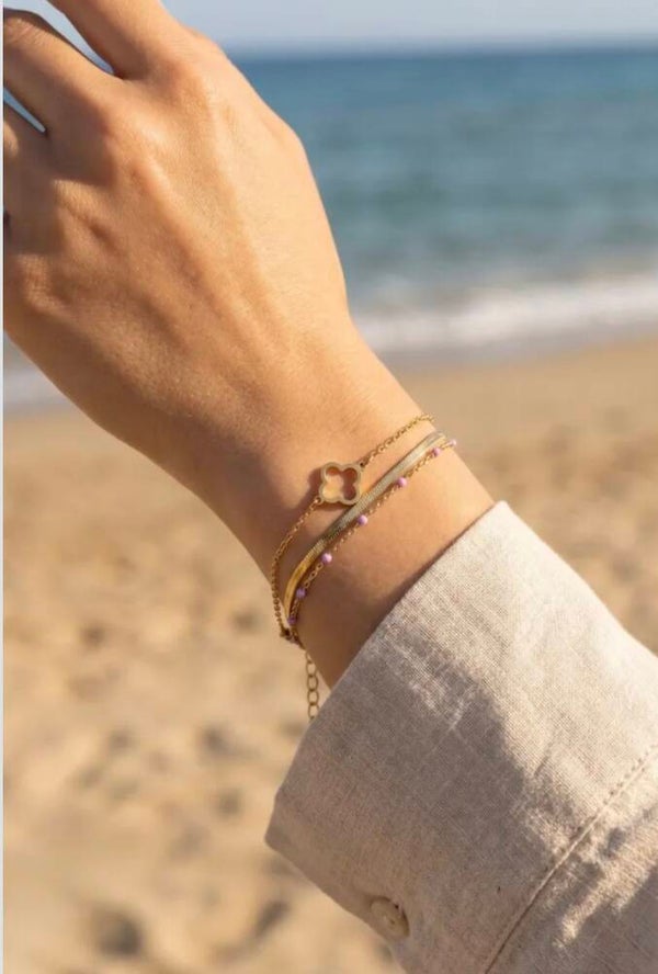 ✨️ Bracelets triple Trèfle ✨️