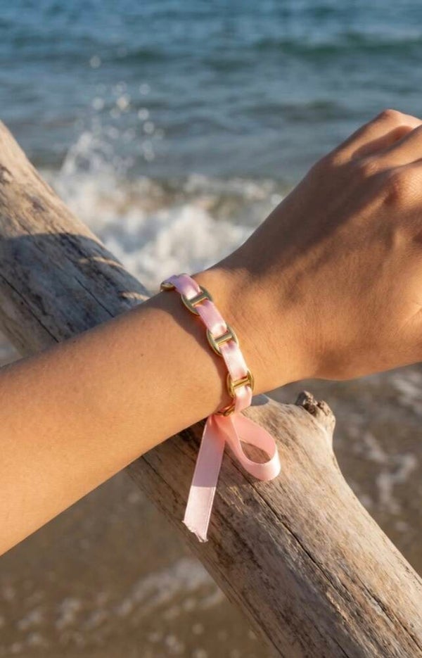 ✨️ Bracelets jonc Maille marine foulard ✨️