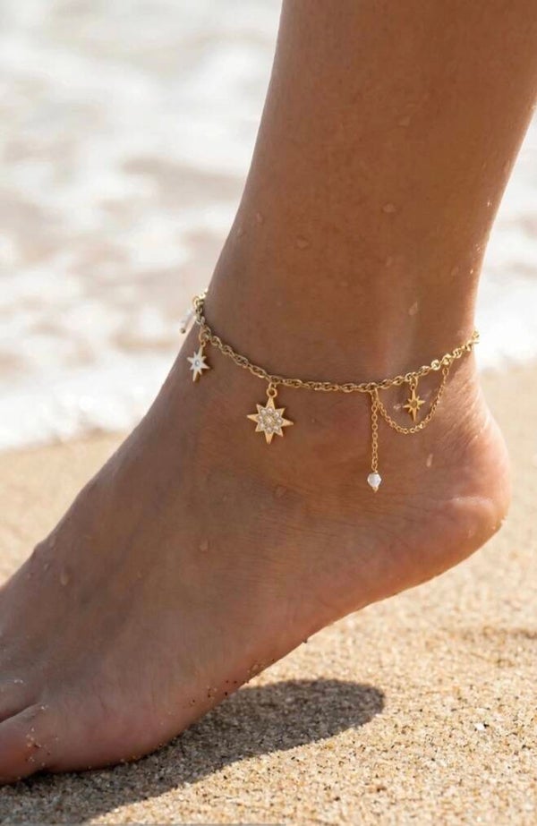 ✨️ Chaîne de cheville étoile ✨️