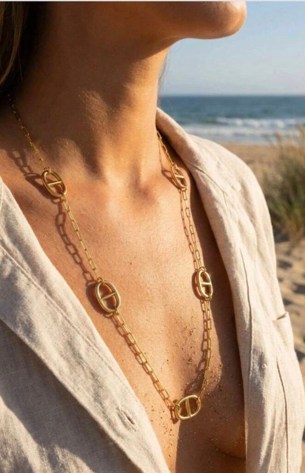 ✨️ Sautoir Maille marine Angel✨️