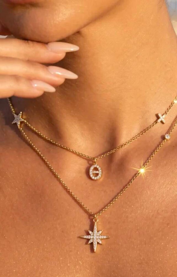 ✨️ Collier Maille Marine double✨️