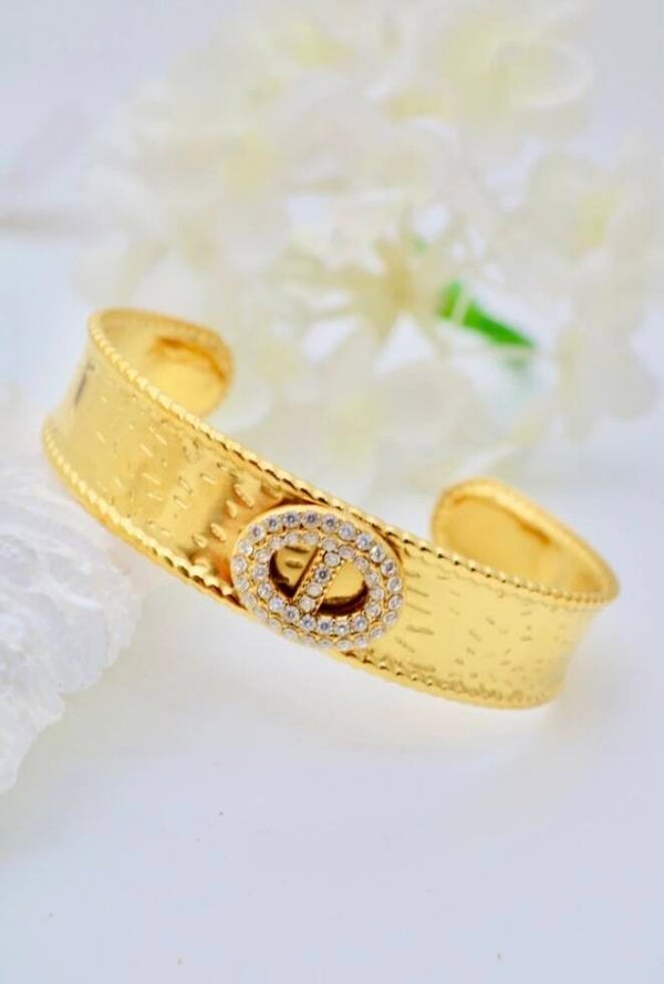 ✨️ Bracelets jonc maille marine martelé✨️