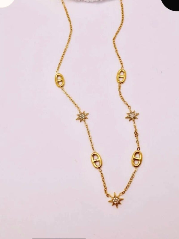 ✨️ Collier Zircons étoile ✨️