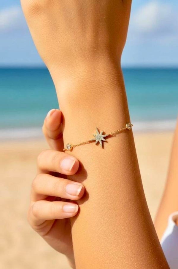 ✨️ Bracelet Étoile doré ✨️