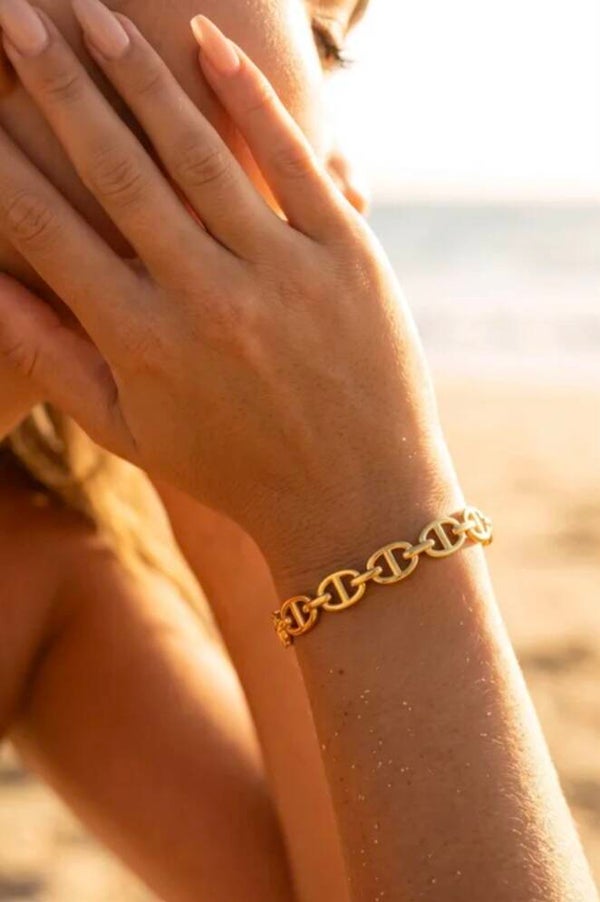 ✨️ Bracelets jonc ouvert maille✨️