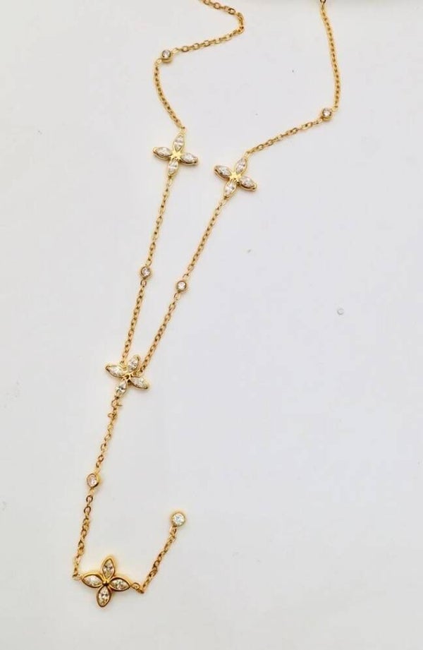 ✨️ Collier Y fleur✨️