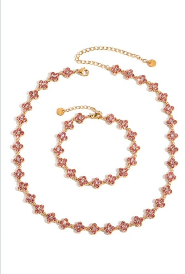 ✨️ Parure collier + bracelet Princesse ✨️