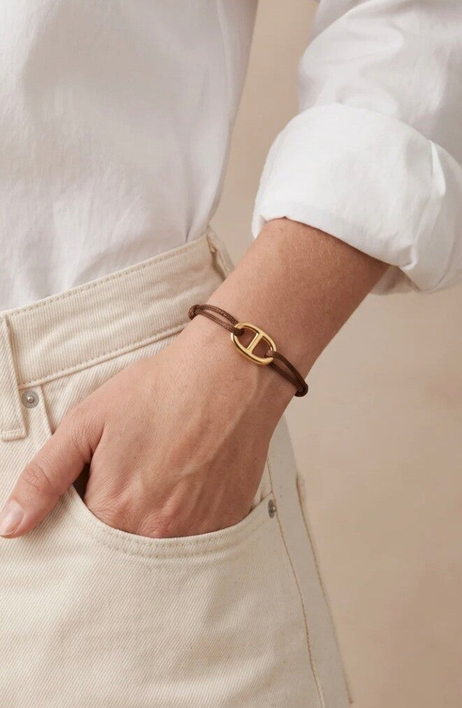 ✨️ Bracelets cordon maille marine ✨️