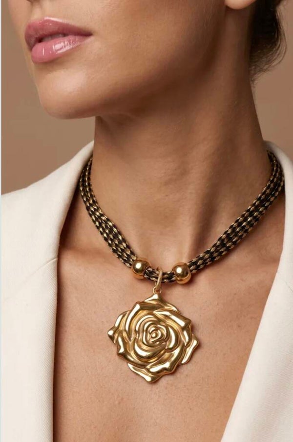✨️ Collier Cordon avec grosse breloque ✨️