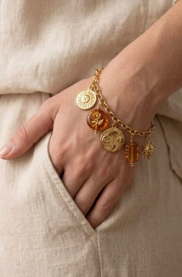 ✨️ Bracelets breloques pièces ✨️
