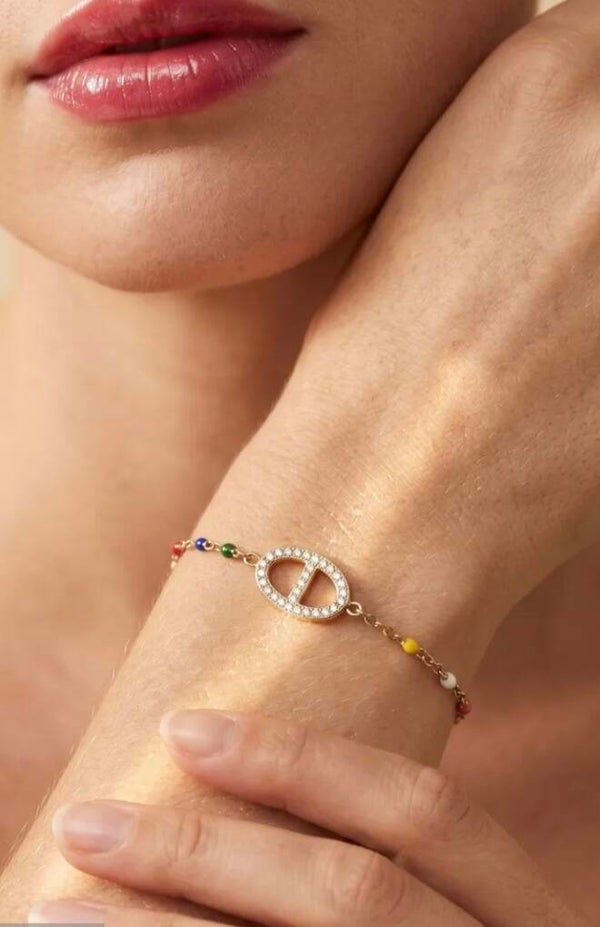 ✨️ Bracelets perles maille marine ✨️