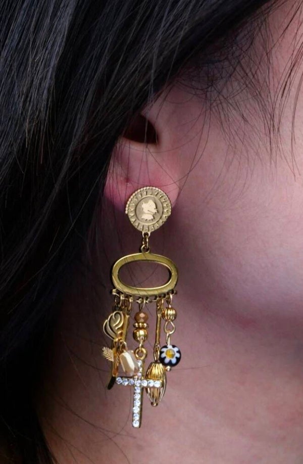 ✨️ Boucles pendantes chrétienne ✨️
