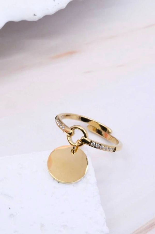 ✨️ Bague breloque medaille✨️