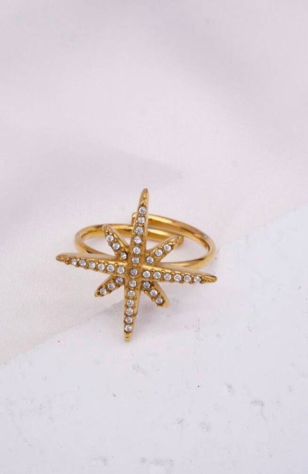 ✨️ Bague étoile polaire strass ✨️