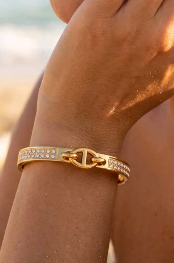 ✨️ Bracelets jonc maille marine ✨️