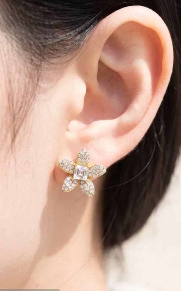 ✨️ Boucle d'oreille fleur ✨️