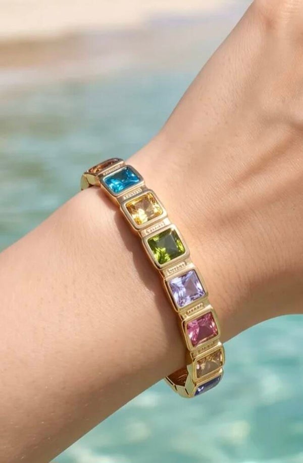 ✨️ Bracelets jonc zircons ✨️