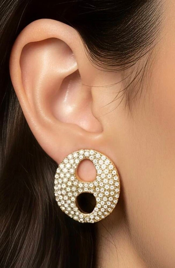 ✨️ Boucles d'oreilles graine de café ✨️