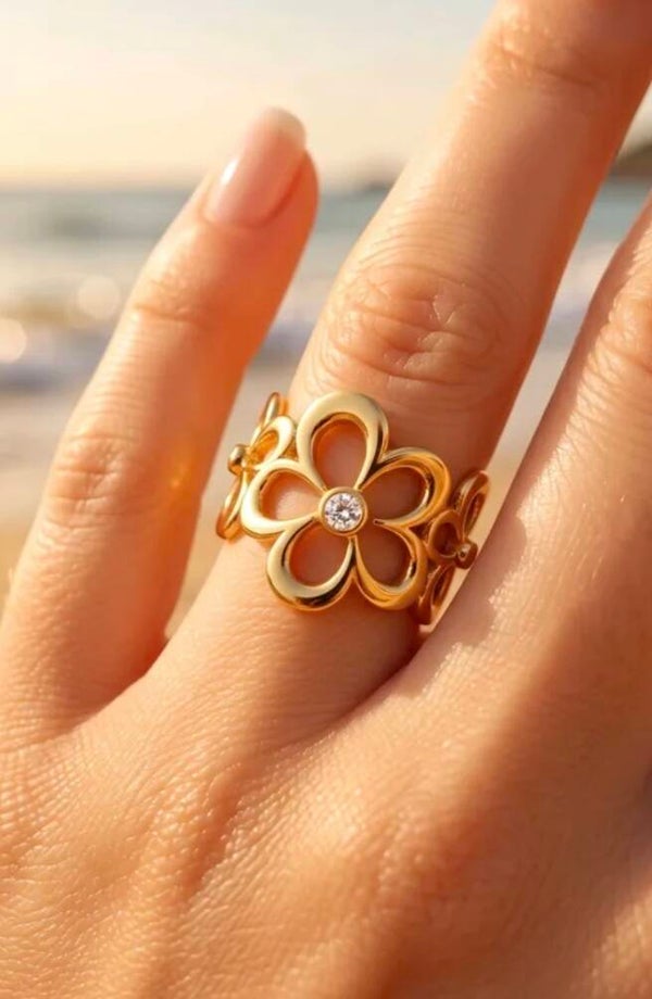 ✨️ Bague grosse fleur ✨️