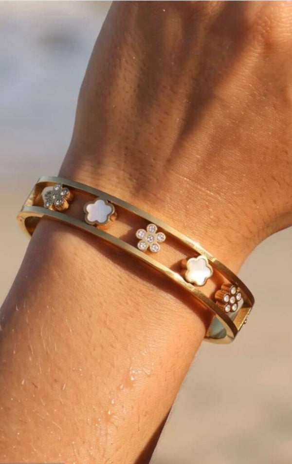 ✨️ Bracelets jonc Trèfle ✨️