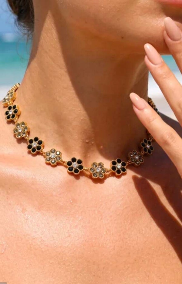 ✨️ Collier marguerite zircons ✨️