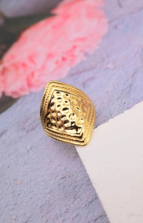 ✨️ Bague large doré ✨️